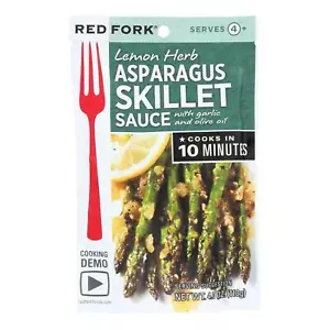 Red Fork Seasoning Sauce - Lemon Herbs Asparagus - Case of 8 - 4 oz. - Picture 1 of 2
