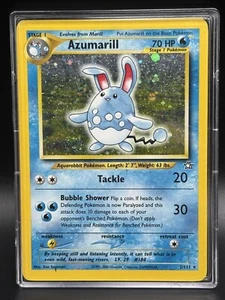 1st Edition Azumarill Holo - Pokemon 2000 Neo Genesis #2 NM-MT - Picture 1 of 2