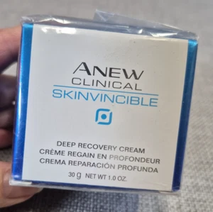 Avon Anew Clinical Skinvincible Deep Recovery Cream 1 oz jar Factory Sealed - Picture 1 of 4