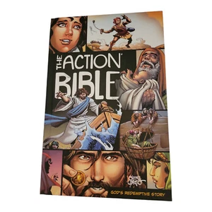 Action Bible God's Redemptive Story David C Cook & Sergio Cariello BRAND NEW - Imagen 1 de 8
