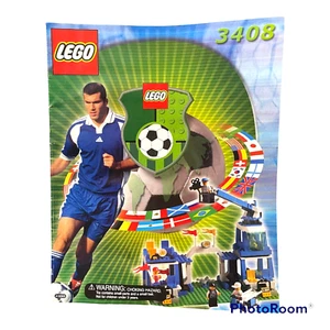 LEGO Fußball 3408 Super Sport Coverage NUR Anleitung - Bild 1 von 4