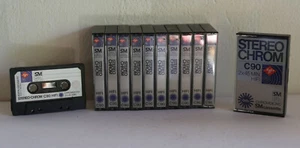 11 cintas de cassette estéreo cromadas AGFA C90 SM - Imagen 1 de 1