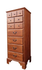 Ethan Allen Country Crossing Cinnamon Maple Lingerie Chest - Picture 1 of 12