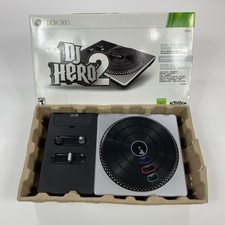 DJ Hero 2 turntable Xbox 360 Adult Owned
