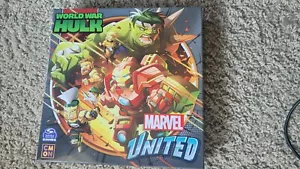 Marvel United WORLD WAR HULK w/ Kickstarter Exclusive Doc Samson Hero NEW - Picture 1 of 2