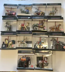 14 Smithsonian Tier Karussell Ornamente 6 Zoll Kurt Adler - Bild 1 von 9