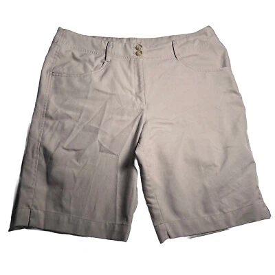 Женские шорты для гольфа Callaway размер 8 хаки/коричневые бермуды - Изображение 1 из 4