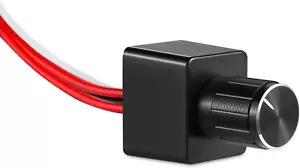 DC 12V Light Dimmer, 12 Volt Rotary Dimming Switch for RV Boat Truck LED Lightin - Picture 1 of 7