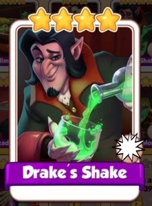 Drake's Shake ,Card from set Monster Bar ,Coin Master Game,Virtual Card - Picture 1 of 1