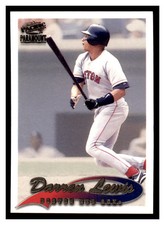 1999 Pacific Paramount #40 DARREN LEWIS Boston Red Sox ~F7L