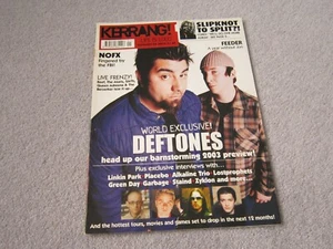 Kerrang Magazine ,January 2003, No 936 ,Deftones cover - Picture 1 of 1