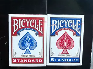 Mazo 808 rojo o azul para jugar a las cartas trasero del ciclista - Imagen 1 de 2