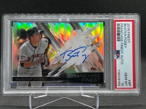 Buster Posey 2016 Topps Finest Franchise Finest Auto 11/40 PSA 10 Card #FFIA-BP - Picture 1 of 2