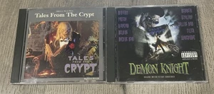 Original Music from Tales from the Crypt TV & Demon Knight Soundtrack 2 CD Lot - Imagen 1 de 4