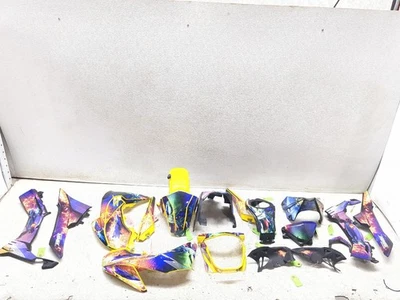 Juego de paneles de cubierta de carenado Kawasaki BR125 Z125 Pro 17-23 kit de gráficos de repuesto Foto 1 de 4