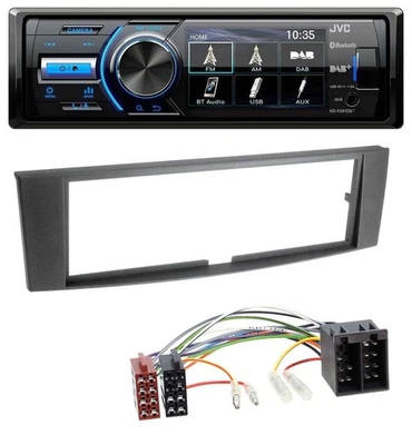 JVC Bluetooth MP3 USB DAB Autoradio für Renault Laguna II (2005-2008) - Bild 1 von 4