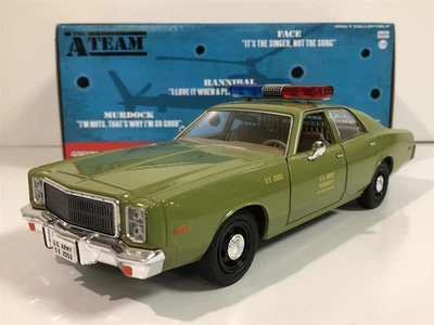 The A Team 1977 Plymouth Fury 1:24 Scale Greenlight 84103 - Image 1 of 4