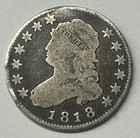 1818 CAPPED BUST QUARTER