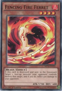 Yugioh Fechten Feuerfrettchen MP14-DE123 Common 1. NM x3 Spielset - Bild 1 von 1