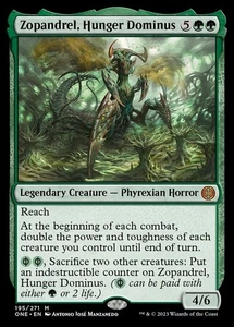 MTG Zopandrel, Hunger Dominus - Foil, NM-Mint, Englisch Phyrexia: All Will Be One - Bild 1 von 1