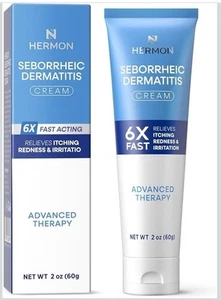 Seborrheic Dermatitis Scalp Treatment Cream: Soothing Itching Redness Scaling - Picture 1 of 8