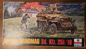 ESCI German Hanomag No.8053 1/72 Scale Open Box Sealed Parts - Picture 1 of 2
