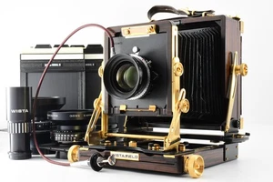 【Rare N MINT+】 Wista Field 45DX Ebony Schneider 90 150 210mm Lens etc From JAPAN - Picture 1 of 17