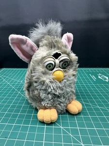 VINTAGE Gray Furby Model 70-800 Tiger Electronics 1998 - READ DESCRIPTION - Picture 1 of 6