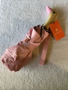 Leagera Regenschirmtasche Holz rosa Ente 20 - Bild 1 von 2