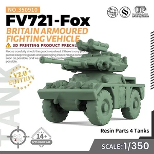 SSMODEL 1/350  Military Model Kit Britain FV721-Fox Armoured Fighting Vehicle - Bild 1 von 5