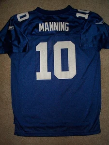 *IRREGULAR* New York NY Giants ELI MANNING nfl Jersey YOUTH KIDS BOYS (xl 18-20) - Picture 1 of 3