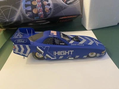 firmado Robert Hight 2006 prueba 1 de 1200 Mustang coche divertido y postal firmada Foto 1 de 4
