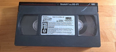 Back to the Future 1986 Rare MCA Scotch EXG HI-FI VHS - Untested, No Slipcover Foto 1 de 4