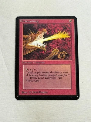 MTG Firebreathing Alpha Magic the Gathering - Image 1 of 2