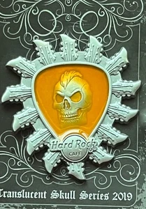 Prendedor Hard Rock Café serie calavera translúcida 3D sin ubicación en línea - Imagen 1 de 2