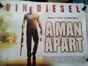 Seltenes Advance "A Man Apart" UK Kino Quad Vin Diesel Timothy Olyphant - Bild 1 von 8