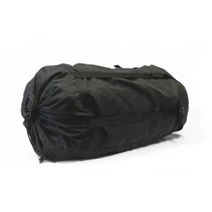 Used Fair/Good USGI Black Nylon 6-Strap Compression Stuff Sack Modular Sleep Sys - Picture 1 of 1