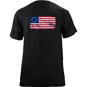 Camiseta con bandera de Betsy Ross en apuros - Imagen 1 de 5