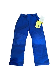 Kids Snow Pants Blue Size Small (9-10) Insulated All In Motion Brand New W/ Tags - Picture 1 of 15