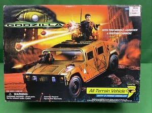 GODZILLA ALL-TERRAIN VEHICLE HUMVEE HUMMER 1998 TRENDMASTERS SEALED - Picture 1 of 6