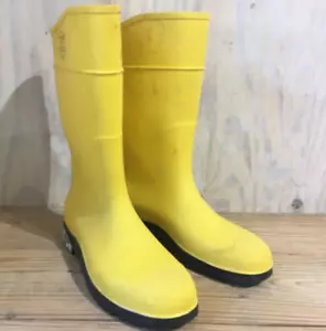 Servus Honeywell Steel Toe Rubber Work Boots Men's Size 15 ASTM F2413-11 Yellow - Picture 1 of 8