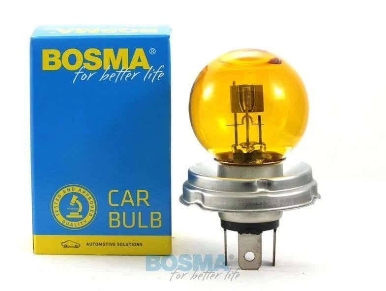 6V 45/40W P45T AMARILLO COCHE LÁMPARA BOMBILLA PORSCHE VOLKSWAGEN BEETLE CITROEN 2 CV Foto 1 de 2