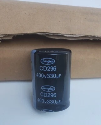 CONDENSADOR ORIGINAL JIANGHAI BOWENS 330uf 400V CD296 Juego de 10 Foto 1 de 3