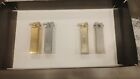 SET OF 4 HADSON MOONLITE LIFT-ARM GAS LIGHTERS (NOT WORKING)