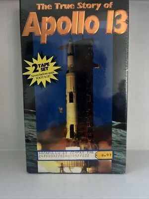 NASA Doomed Mission: The True Story Of Apollo 13 VHS 2 Tape Set 1995 New Sealed - Image 1 of 4