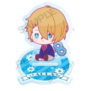 neu! Oshi no Ko Anime Petit Acryl Ständer Petattonejimaki Aqua Hoshino - Bild 1 von 6