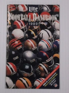 Lite Beer 1989 FootBall HandBook An Official NFL GameDay Publication - Picture 1 of 3