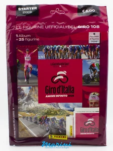 PANINI RACCOLTA GIRO D’ITALIA AMORE INFINITO 108 2025 STARTER PACK ALBUM - Picture 1 of 3