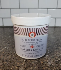 New! Sealed! First Aid Beauty Ultra Repair Cream-Peppermint JUMBO 14 oz - Picture 1 of 6