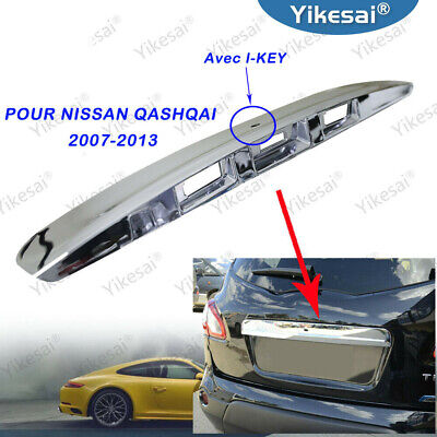 Pour Nissan Qashqai 2007-2013 Poignee Baguette Hayon Coffre Arriere ChromÉ Neuf • 33.26€